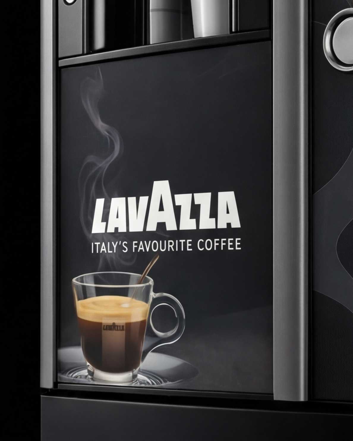Винил визия за вендинг машина — Lavazza